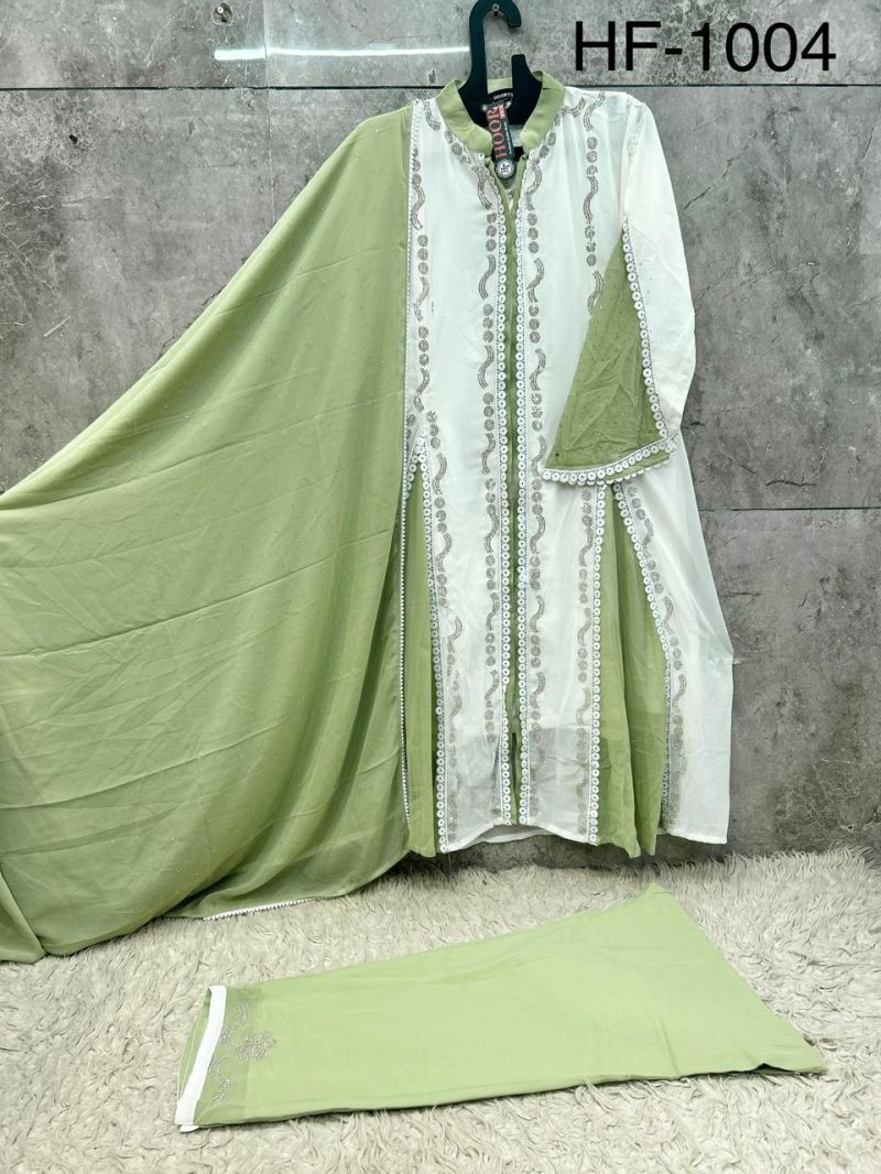 Hoor Tex 1004 A To D Faux Georgette Salwar Kameez